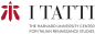I Tatti (The Harvard University Center for Italian Renaissance Studies) logo